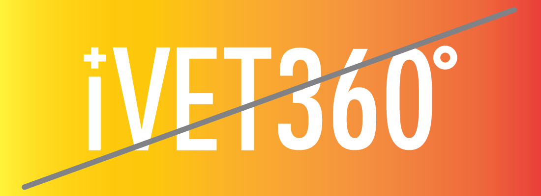 DO NOT place the iVET360 logo on a multi-colored or gradient background.